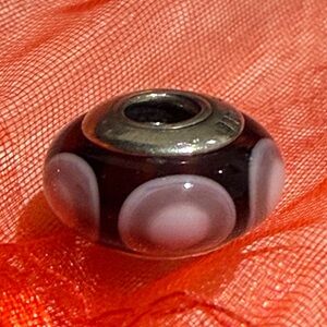 Pandora Purple Murano Glass Charm